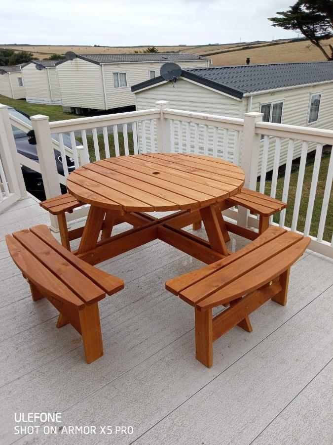 Newquay Bay Porth Caravan 호텔 외부 사진